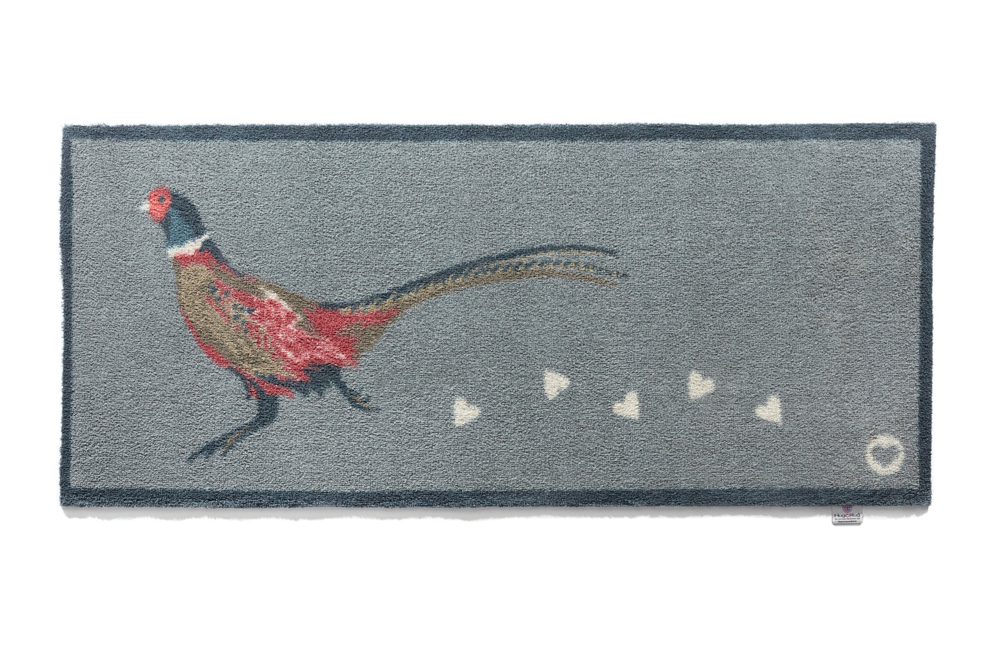 Pheasant Doormat Grey -Hug Rug image 1