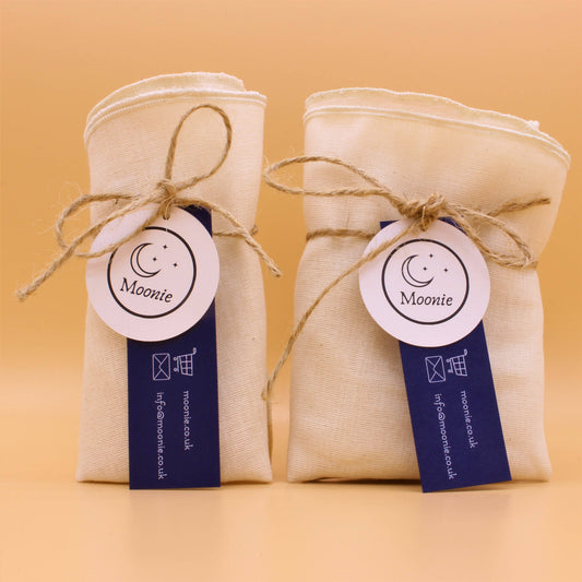 Soft Baby Muslin Cloths | Natural Cotton Newborn Cloths