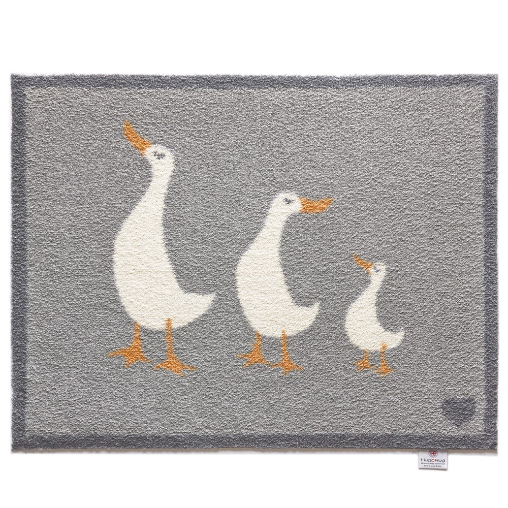 Three Little Ducks Doormat -Hug Rug image 0