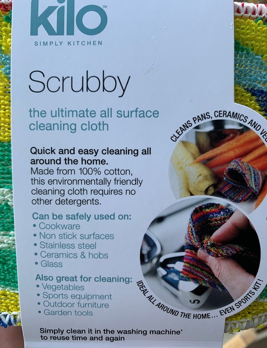 Kilo Scrubby Small eco-friendly dish scrubber non scratch sustainable