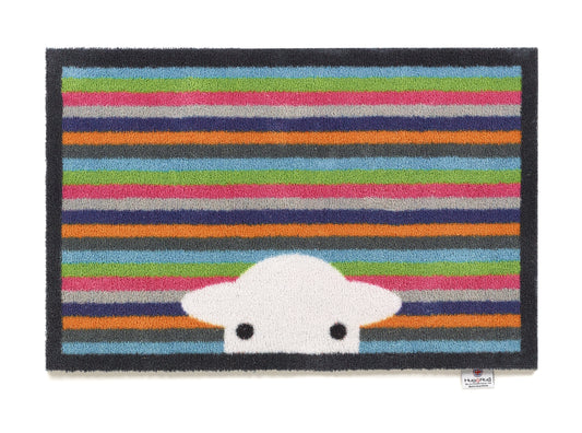 Peep Stripe Hug Rug Doormat image 1