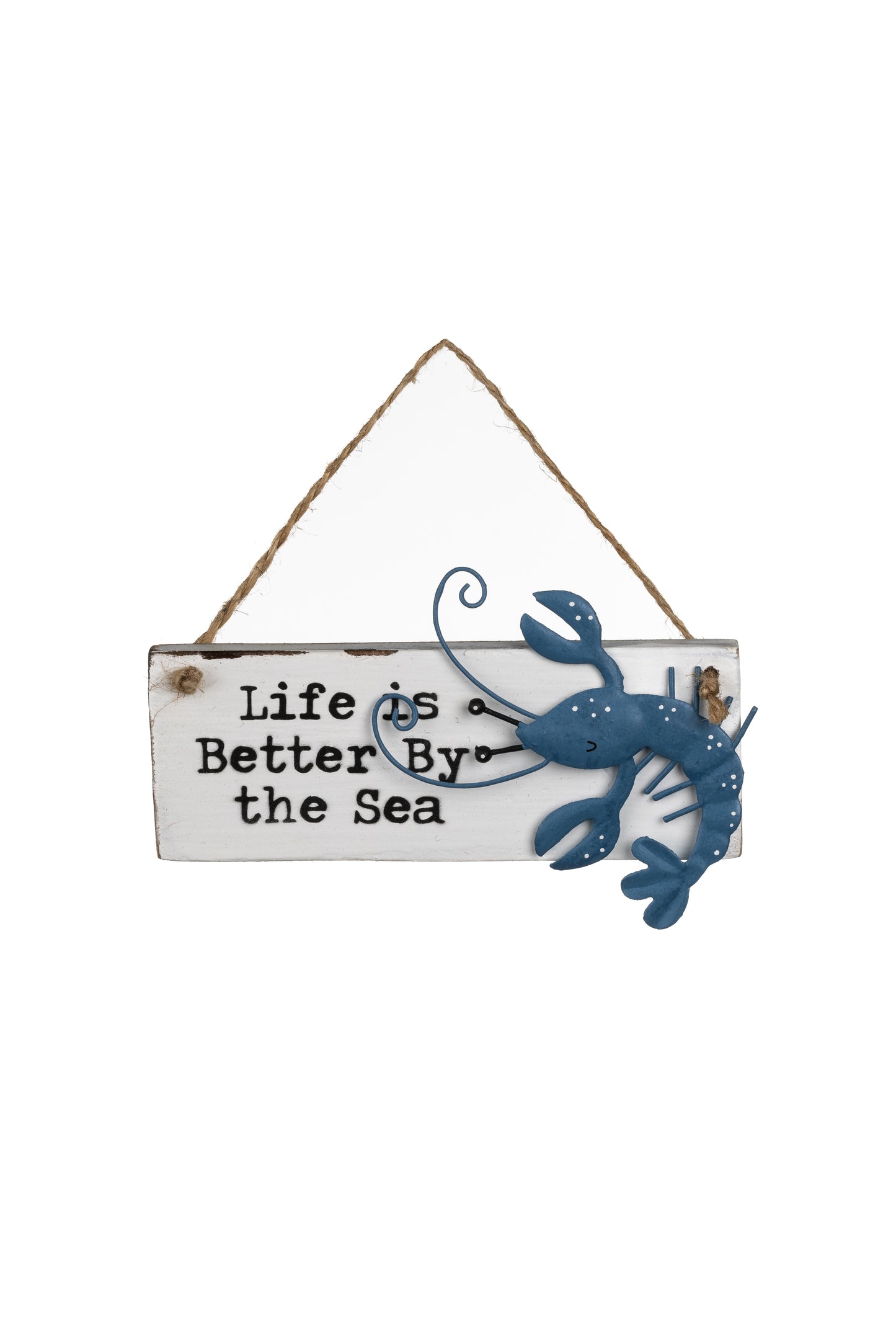 Life is better by the Sea hanging sign image 0