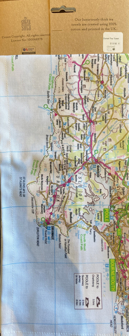 Dorset Cotton Tea Towel image 1