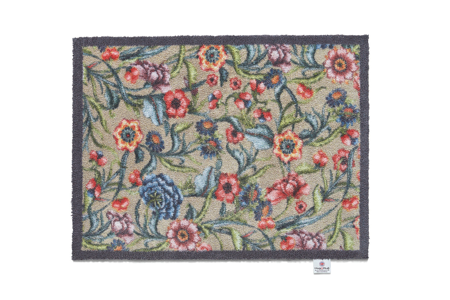 Multi Floral 2 Doormat -Hug Rug image 0