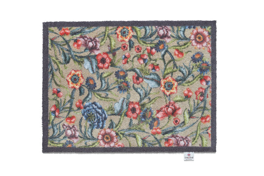 Multi Floral 2 Doormat -Hug Rug image 0