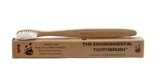 Child's Bamboo Toothbrush image 0