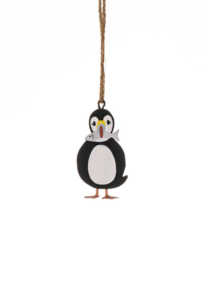 Puffin with fish image 0