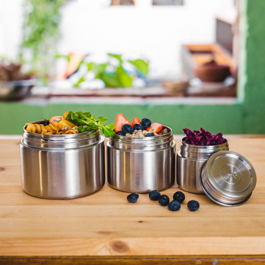 Twist & Lock Leakproof Food Canister Trio image 0