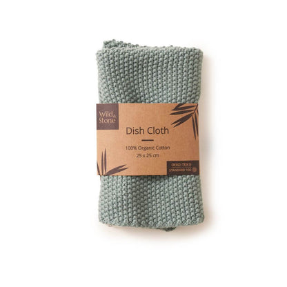 Sage Organic cotton Wild and Stone dish cloths reusable eco-friendly kitchen cleaning sustainable 