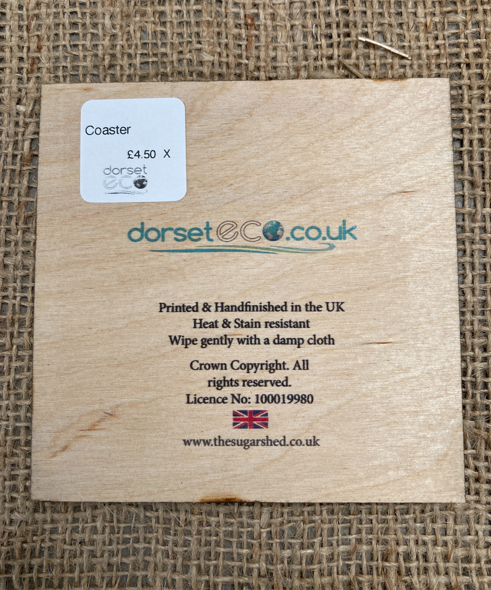 Wooden Coaster of Weymouth & Portland image 1