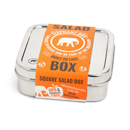 Salad box stainless steel Elephant Box eco-friendly reusable lunch container