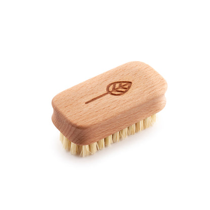 Children's nail brushes wooden eco-friendly soft bristles biodegradable Leaf