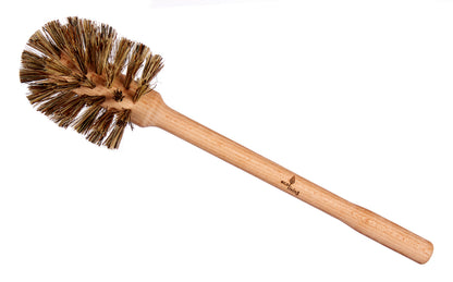 Plastic free toilet brush eco-friendly natural bristles sustainable bathroom