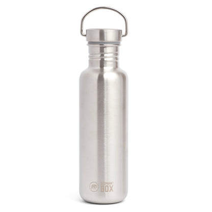 750ml stainless steel water bottle Elephant Box reusable eco-friendly