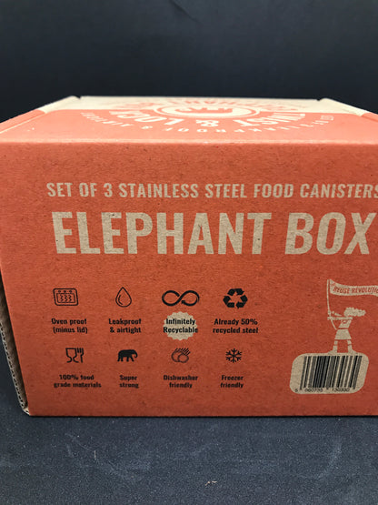 Box for Twist & Lock Leakproof Food Canister Trio 