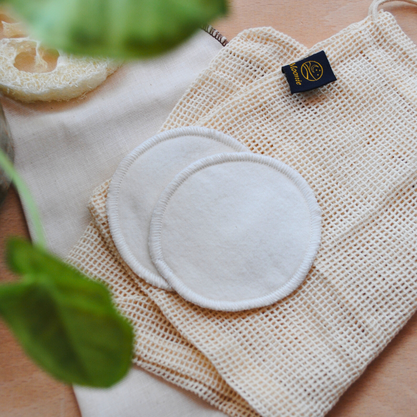 Reusable Cotton Pads - 7 Pack - White