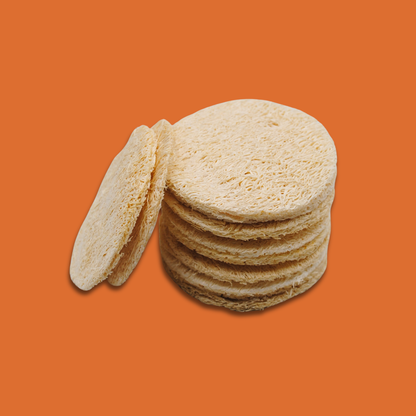 Loofah Face Discs - 5 PK