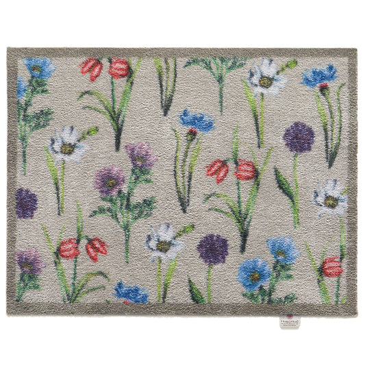 Multi Floral Doormat -Hug Rug image 0
