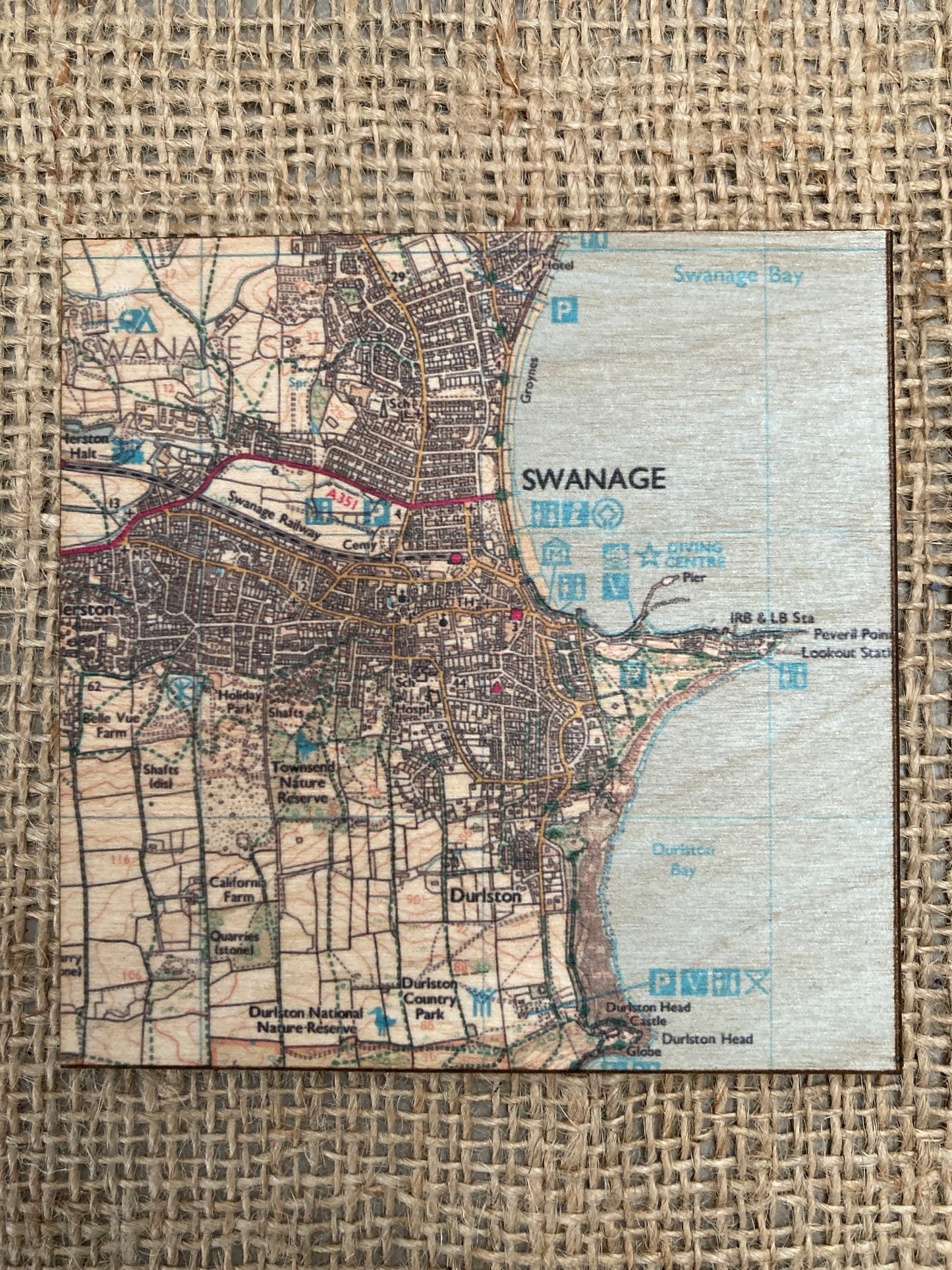 Wooden Coaster of Swanage image 0