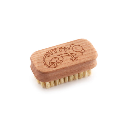 Children's nail brushes wooden eco-friendly soft bristles biodegradable ghekko