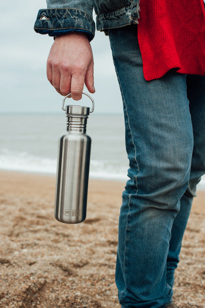 750ml stainless steel water bottle Elephant Box reusable eco-friendly