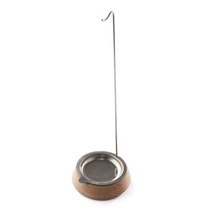 Dishbrush holder to be used to dry the brush between uses