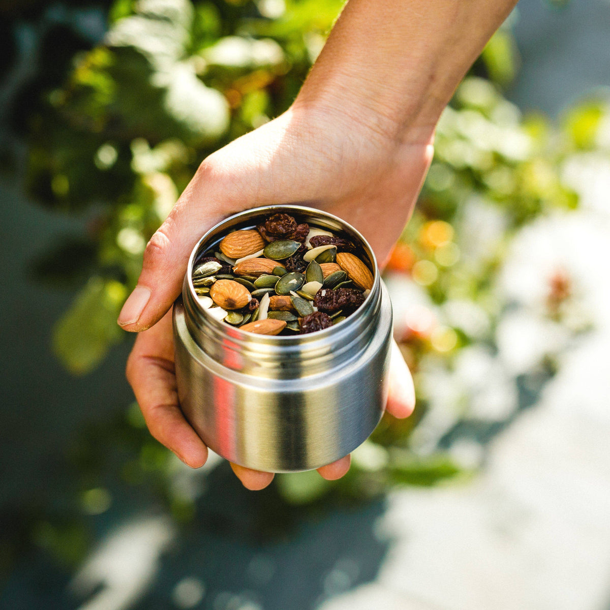 Twist & Lock Leakproof Stainless Steel Food Canister Trio