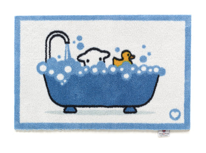 Herdy Sheep and Duck bathmat eco-friendly recycled Hug Rug mat machine washable