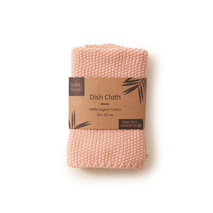 Blush Organic cotton Wild and Stone dish cloths reusable eco-friendly kitchen cleaning sustainable