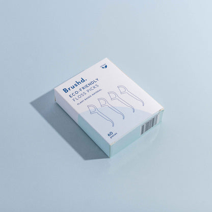 floss picks Brushd eco-friendly biodegradable dental care