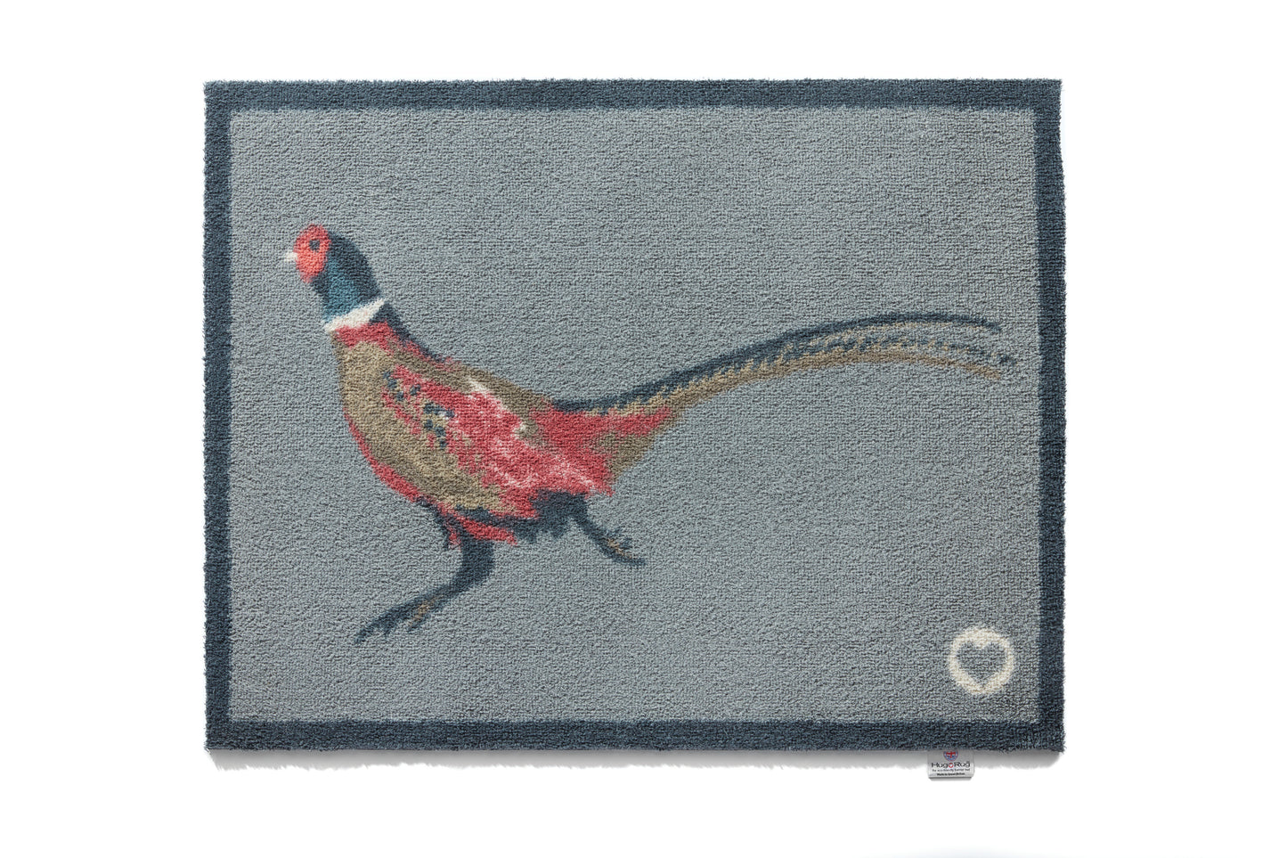 Pheasant Doormat Grey -Hug Rug image 0